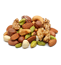 Грецкий, бразильский орех, кешью